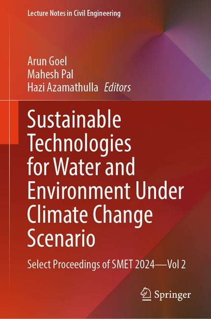 Lecture Notes in Civil Engineering Sustainable Technologies for Water ...
