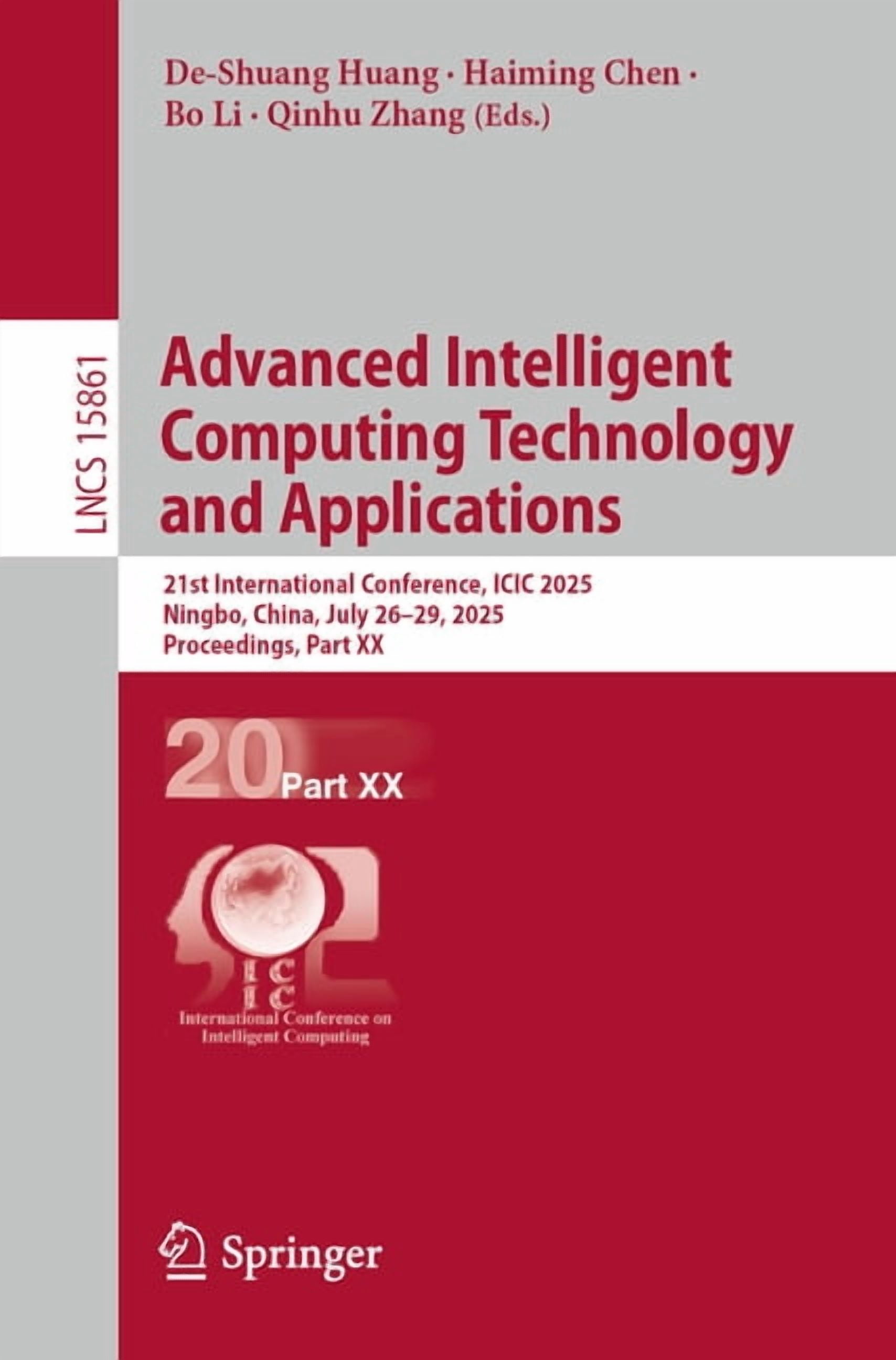 Lecture Notes in Computer Science Advanced Intelligent Computing ...