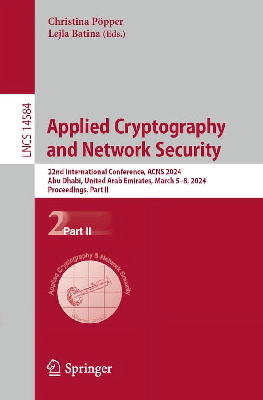Lecture Notes in Computer Science: Applied Cryptography and 