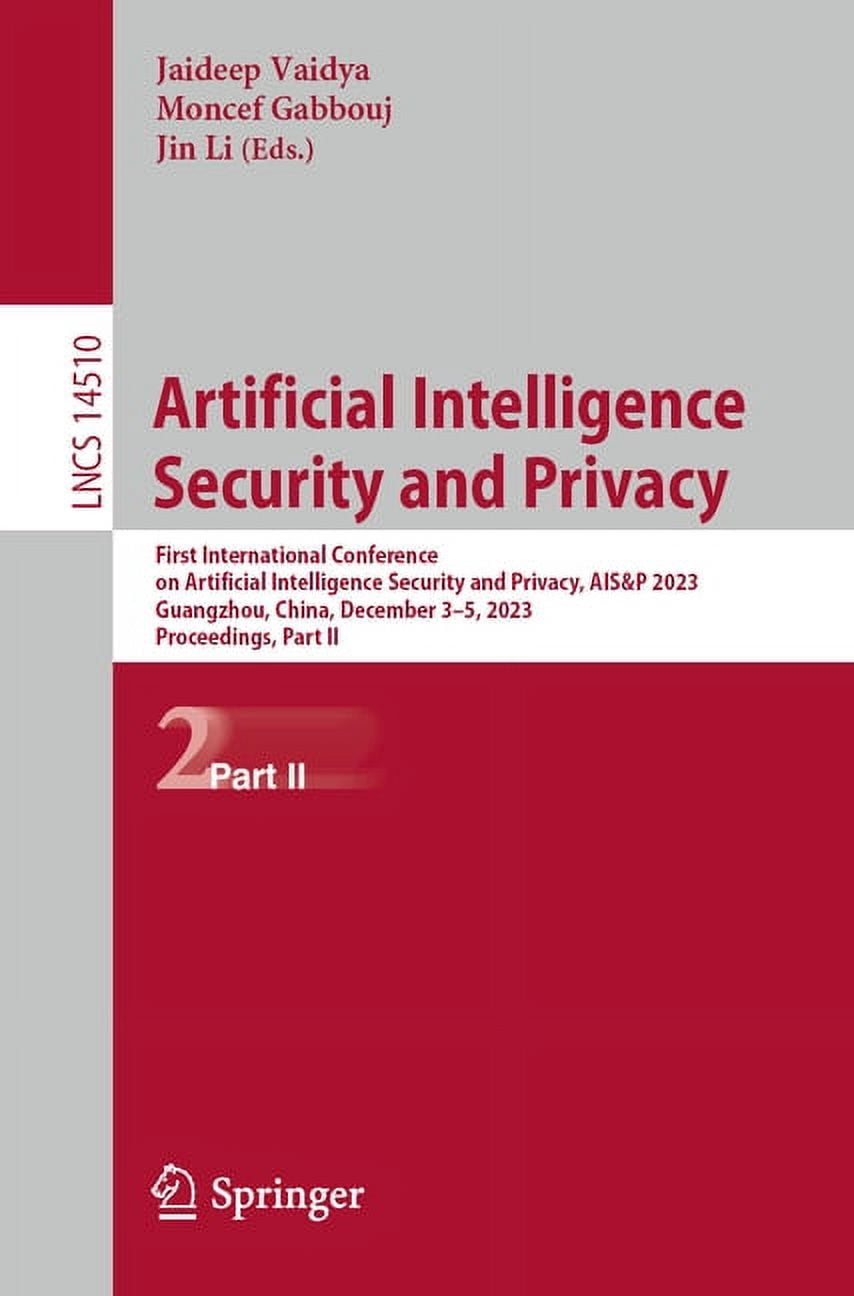 Lecture Notes in Computer Science Artificial Intelligence Security and ...