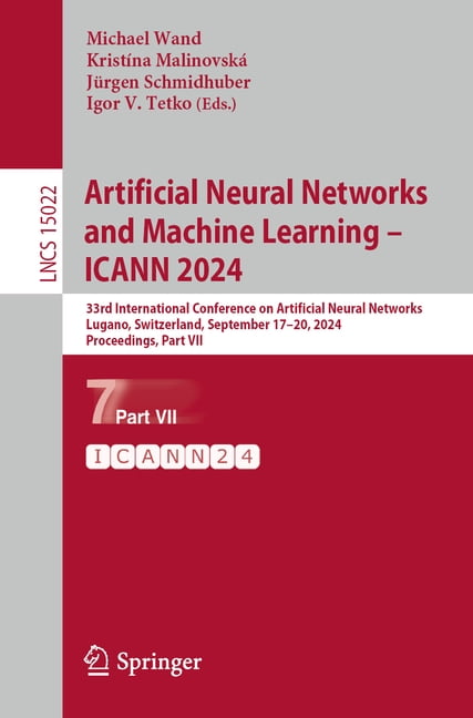 Lecture Notes in Computer Science Artificial Neural Networks and ...