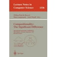 thumbnail image 1 of Lecture Notes in Computer Science Compositionality: The Significant Difference: International Symposium, Compos'97 Bad Malente, Germany, September 8-12, 1, Book 1536, (Paperback), 1 of 1