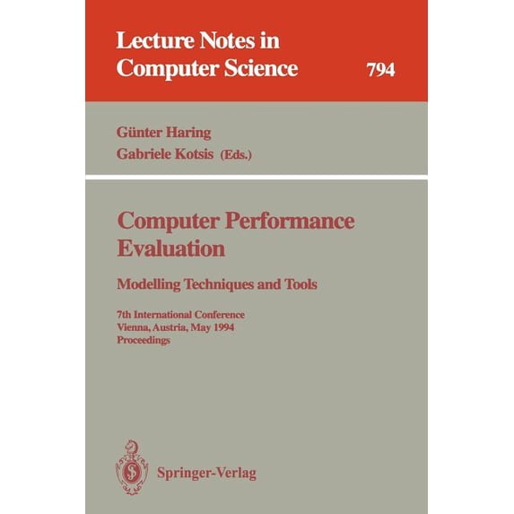 Performance Modelling Computer Scienceexample Lecture Notes in Computer Science Computer Performance Evaluation ...