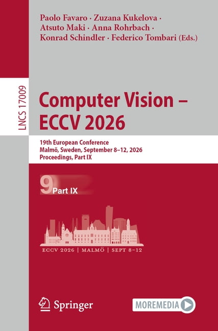 Lecture Notes in Computer Science Computer Vision - Eccv 2026: 19th ...