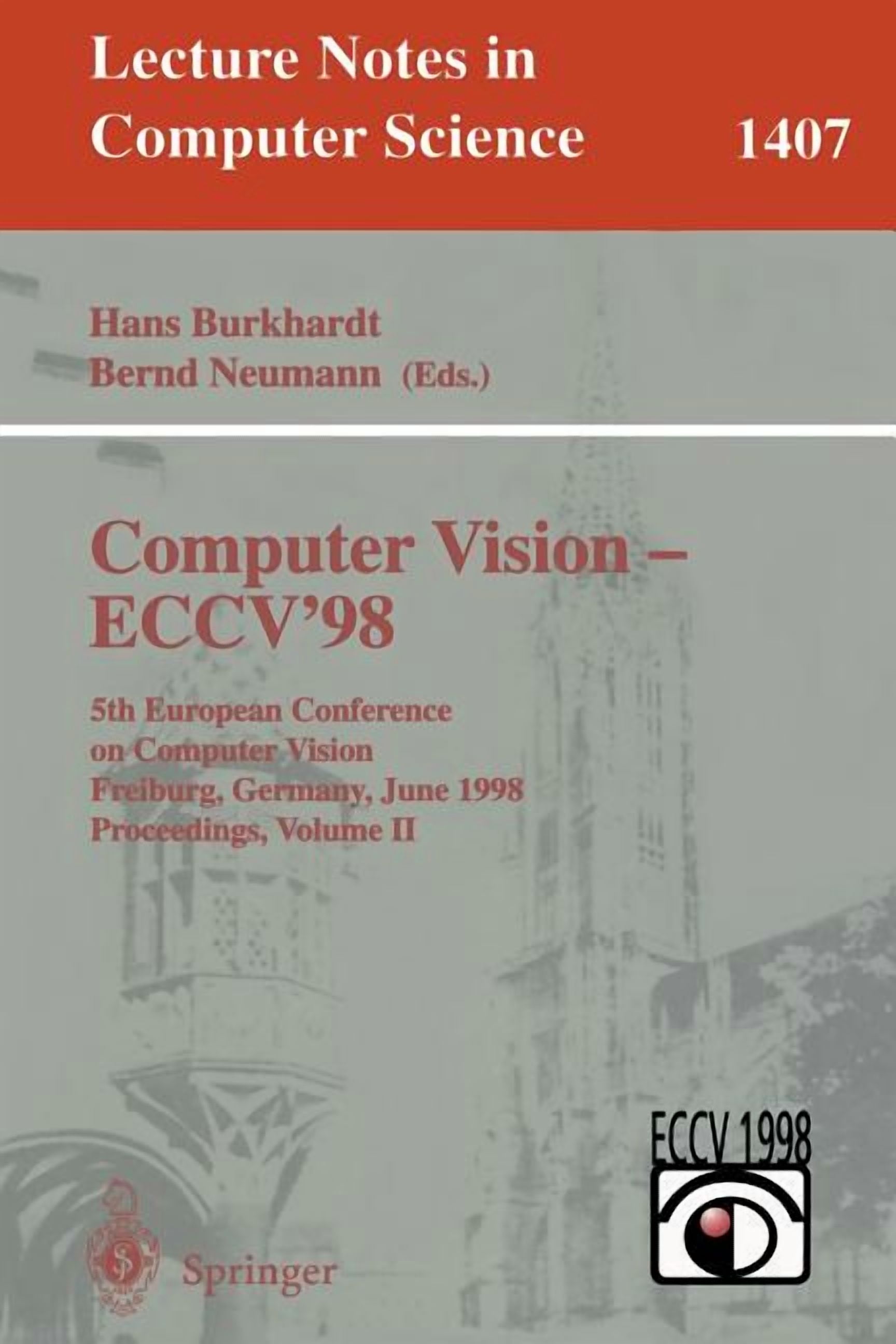 Lecture Notes in Computer Science Computer Vision - Eccv'98: 5th ...