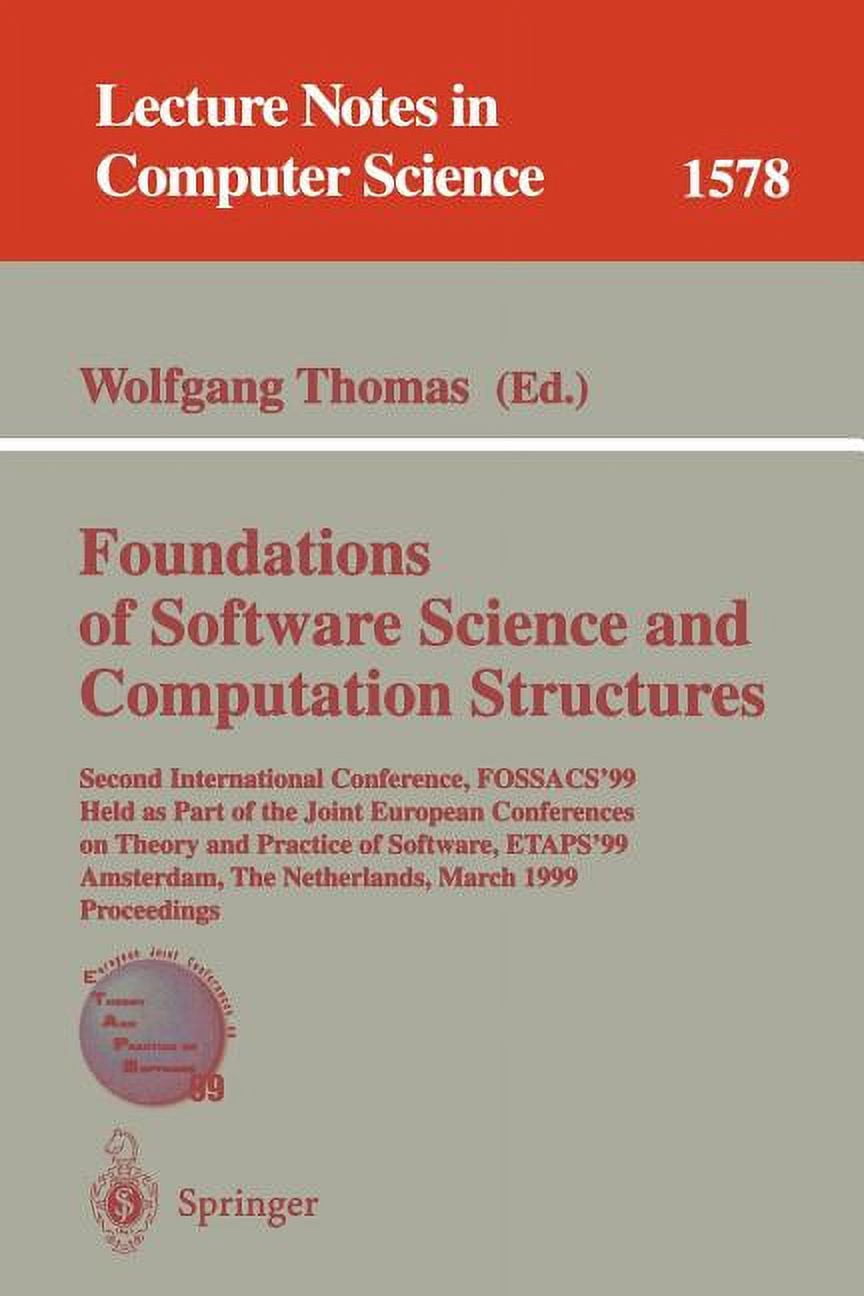 Lecture Notes in Computer Science Foundations of Software Science and ...