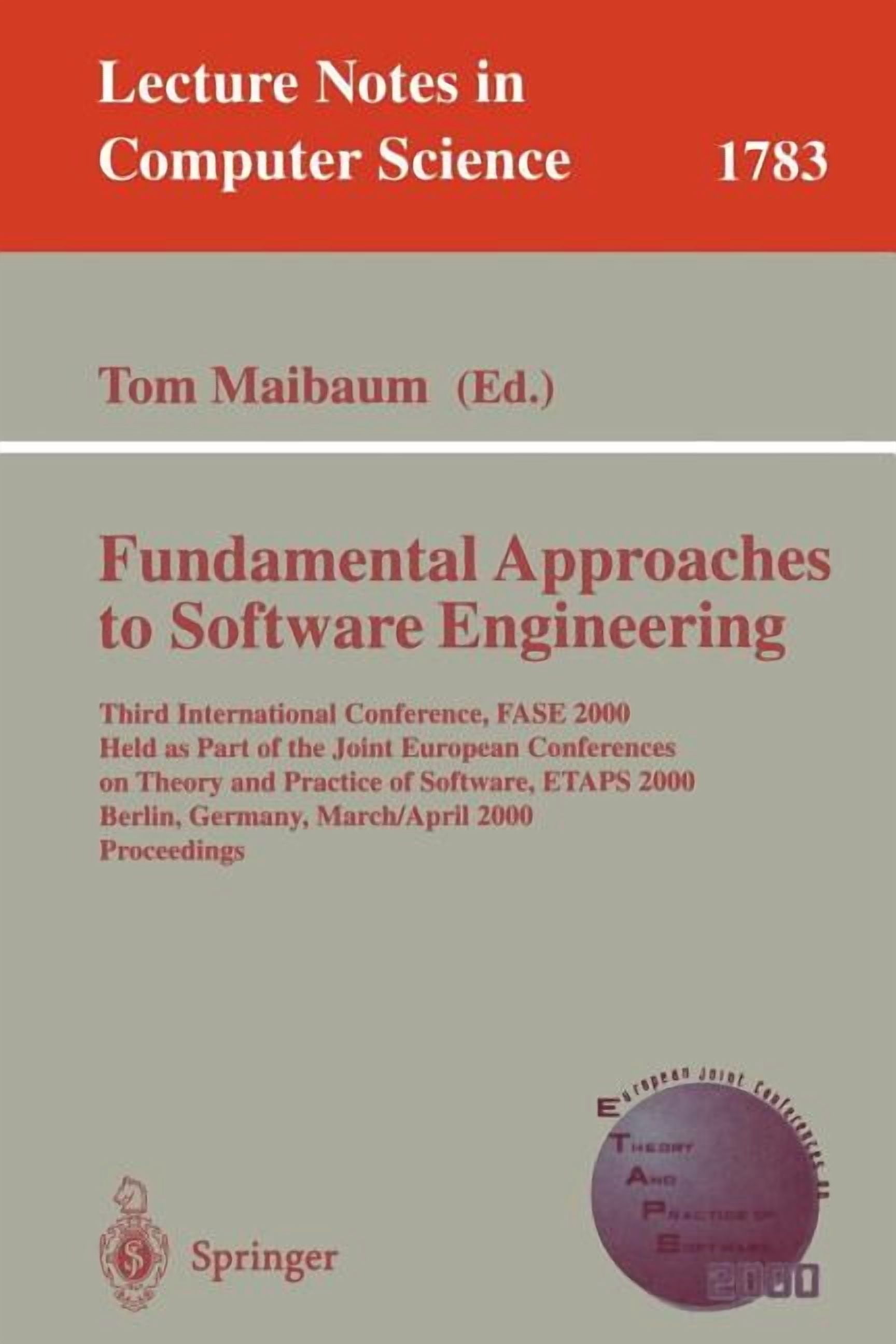 Lecture Notes in Computer Science Fundamental Approaches to Software ...