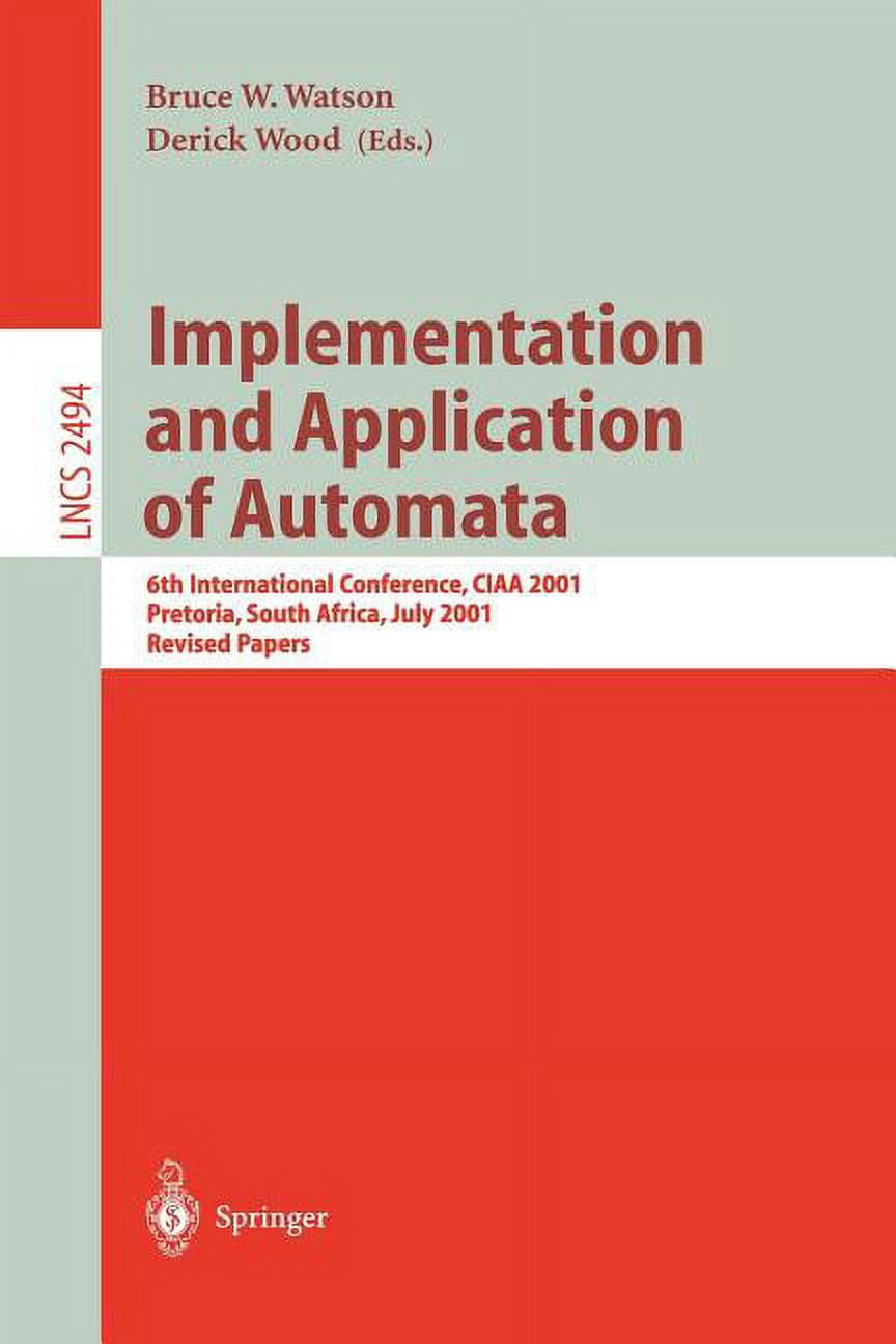 Lecture Notes in Computer Science Implementation and Application of ...