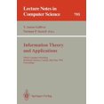 thumbnail image 1 of Lecture Notes in Computer Science Information Theory and Applications: Third Canadian Workshop, Rockland, Ontario, Canada, May 30 - June 2, 1993. Proceedi, Book 793, (Paperback), 1 of 1