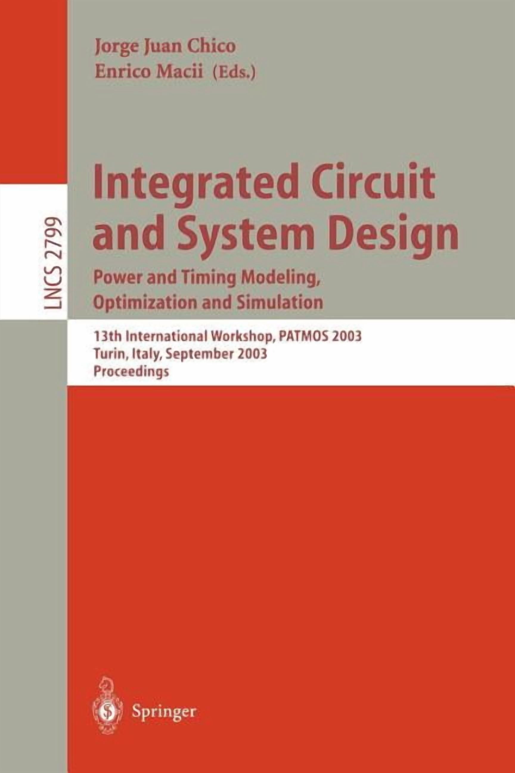Lecture Notes in Computer Science Integrated Circuit and System Design ...