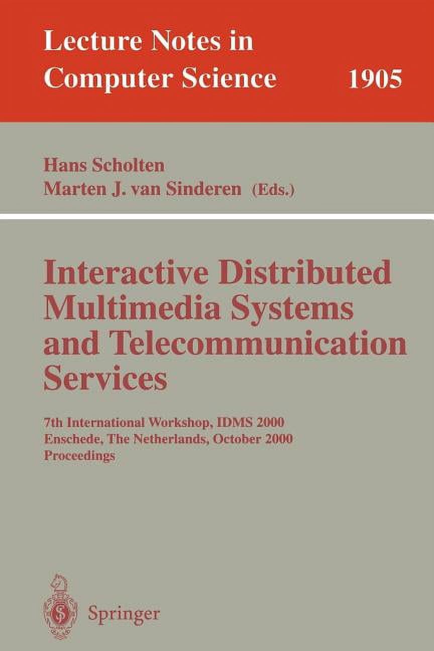 Lecture Notes in Computer Science Interactive Distributed Multimedia ...