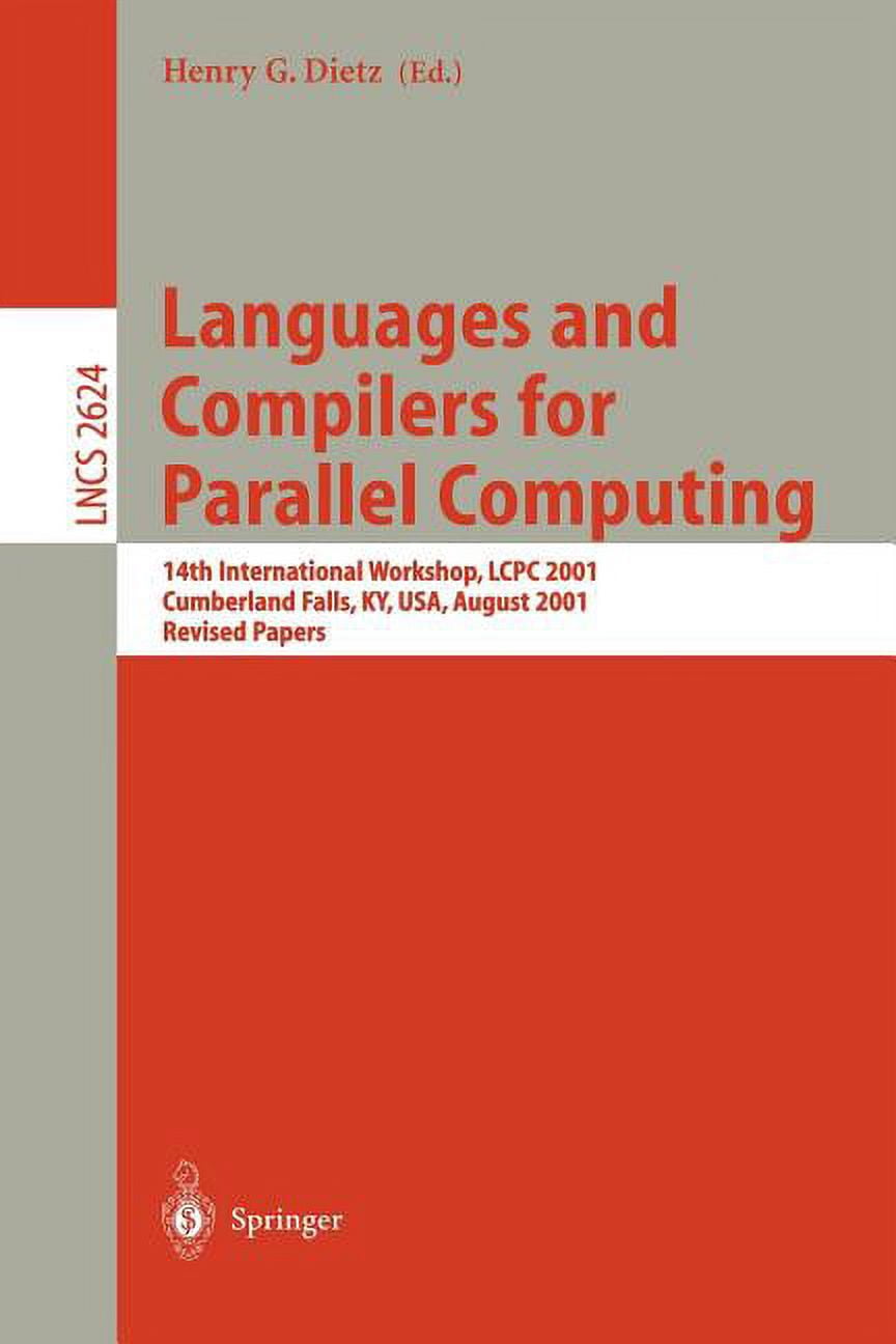 Lecture Notes in Computer Science Languages and Compilers for Parallel ...