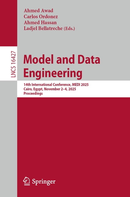 Computer Science Egypt Lecture Notes in Computer Science Model and Data Engineering: 14th ...