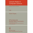 thumbnail image 1 of Lecture Notes in Computer Science P-Functions and Boolean Matrix Factorization: A Unified Approach for Wired, Programmed and Microprogrammed Implementatio, Book 175, (Paperback), 1 of 1