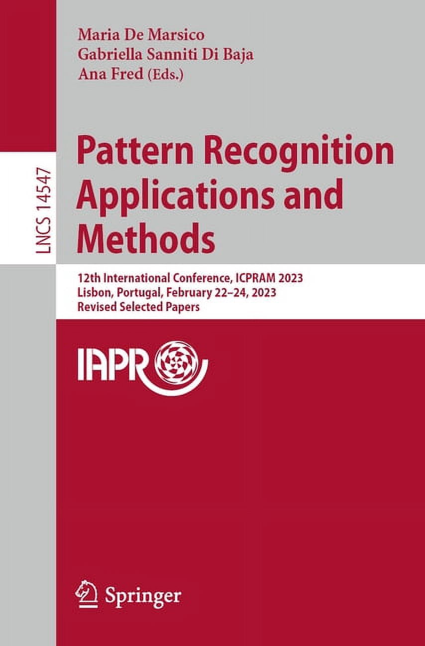 Lecture Notes in Computer Science Pattern Recognition Applications and ...