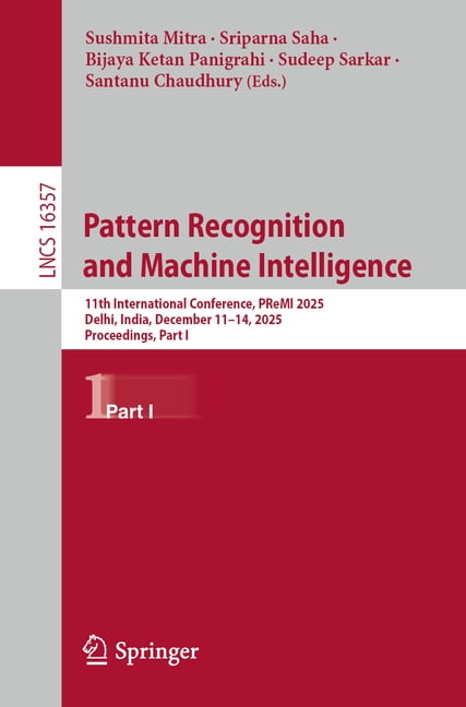 Lecture Notes in Computer Science Pattern Recognition and Machine ...