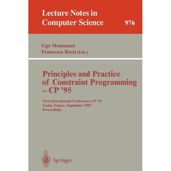 Lecture Notes in Computer Science Principles and Practice of Constraint ...