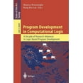 thumbnail image 1 of Lecture Notes in Computer Science Program Development in Computational Logic: A Decade of Research Advances in Logic-Based Program Development, Book 3049, (Paperback), 1 of 1
