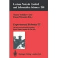 thumbnail image 1 of Lecture Notes in Control and Information Experimental Robotics III: The 3rd International Symposium, Kyoto, Japan, October 28-30, 1993, Book 200, (Paperback), 1 of 1
