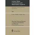 thumbnail image 1 of Lecture Notes in Economic and Mathematic Bounded Rational Behavior in Experimental Games and Markets: Proceedings of the Fourth Conference on Experimental Econom, Book 314, (Paperback), 1 of 1