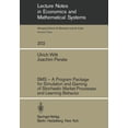 thumbnail image 1 of Lecture Notes in Economic and Mathematic SMS -- A Program Package for Simulation and Gaming of Stochastic Market Processes and Learning Behavior, Book 202, (Paperback), 1 of 1