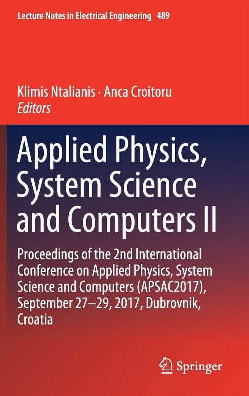 Lecture Notes in Electrical Engineering Applied Physics, System Science ...