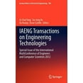 thumbnail image 1 of Lecture Notes in Electrical Engineering Iaeng Transactions on Engineering Technologies: Special Issue of the International Multiconference of Engineers and Comp, Book 186, (Hardcover), 1 of 1