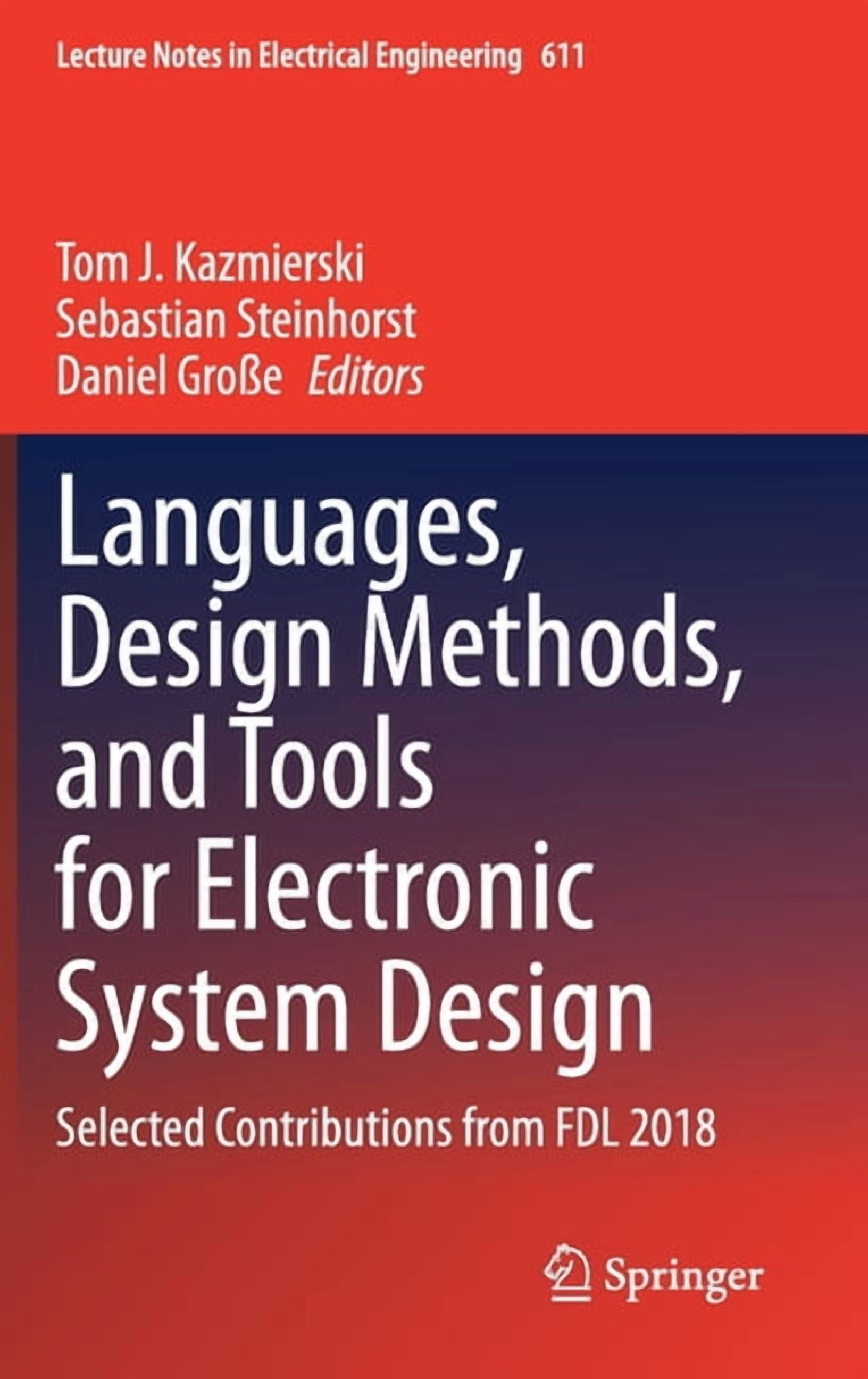 Lecture Notes in Electrical Engineering Languages, Design Methods, and ...