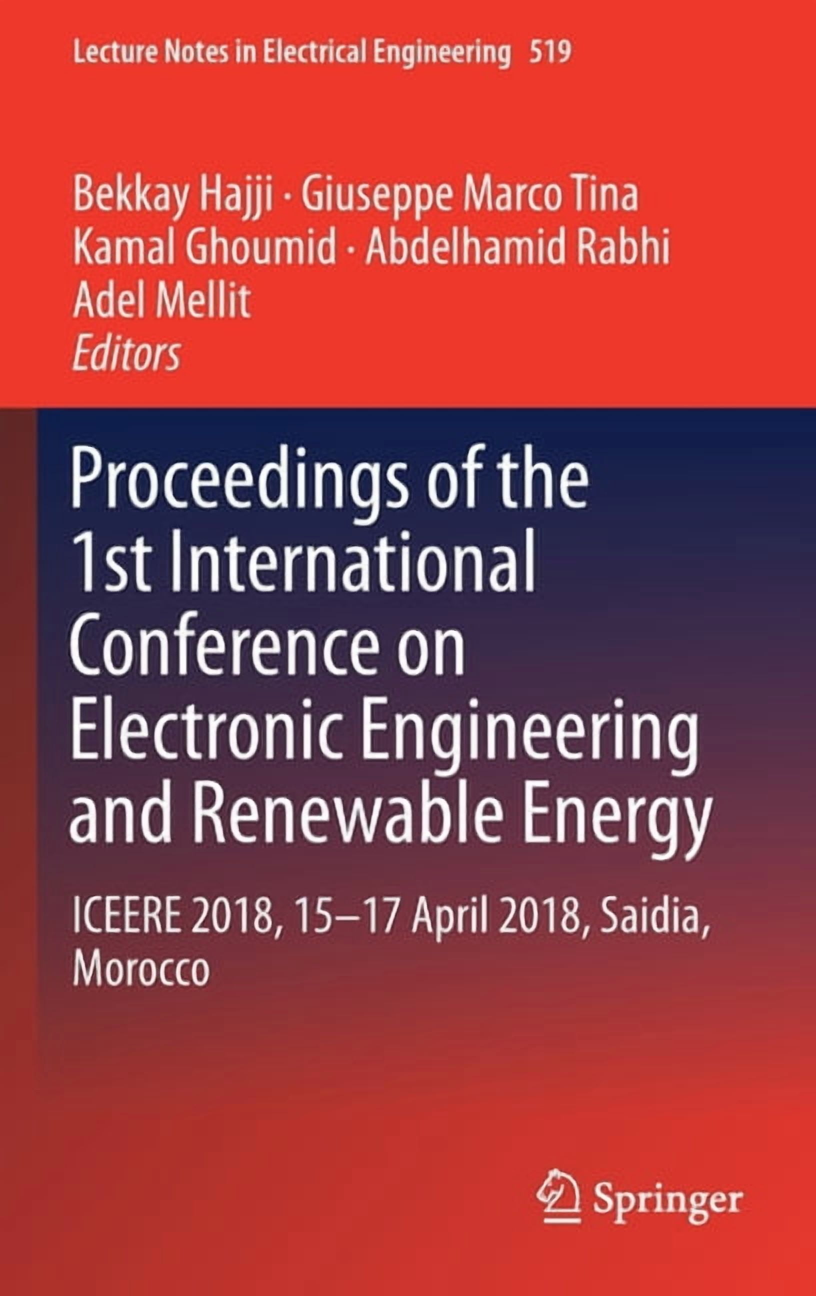 Lecture Notes in Electrical Engineering Proceedings of the 1st ...