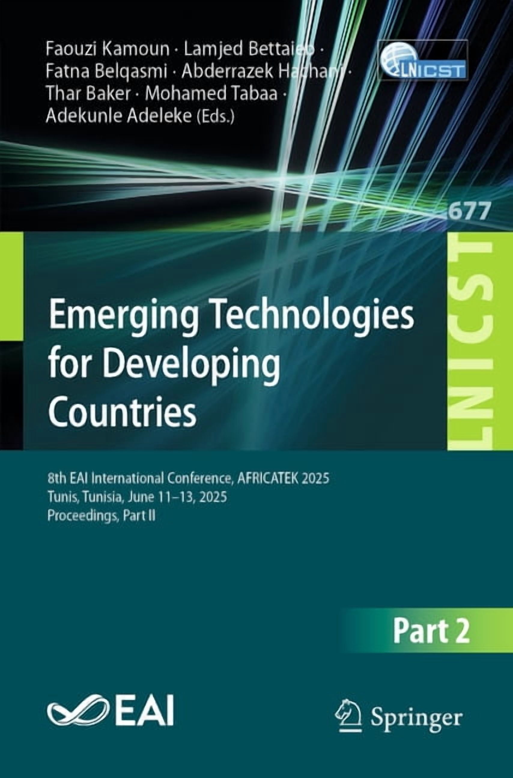 Lecture Notes of the Institute for Compu Emerging Technologies for ...