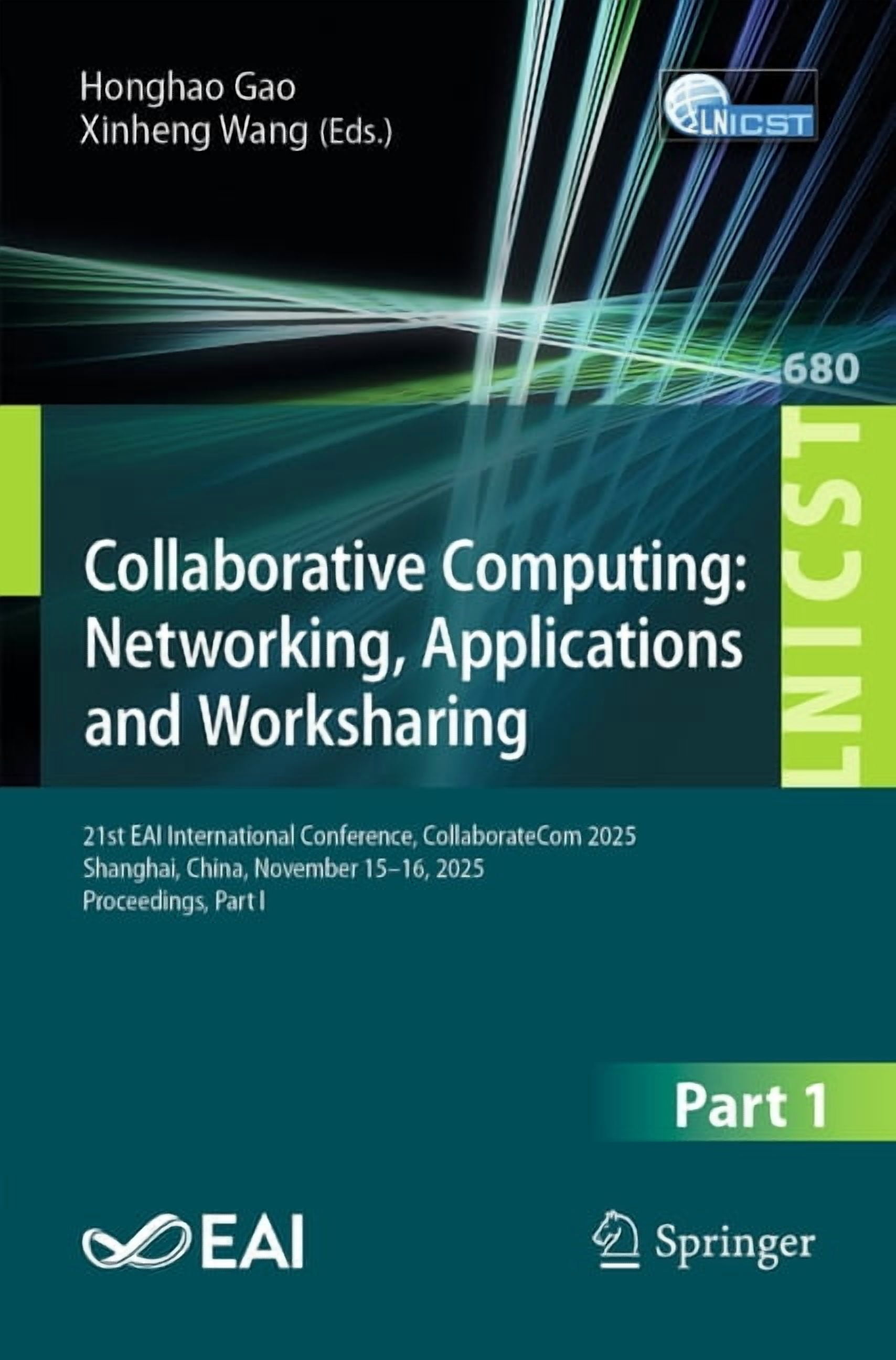 Lecture Notes of the Institute for Compu Collaborative Computing ...