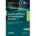 thumbnail image 1 of Lecture Notes of the Institute for Compu Security and Privacy in Communication Networks: 15th Eai International Conference, Securecomm 2019, Orlando, Fl, Usa, Oc, Book 304, (Paperback), 1 of 1
