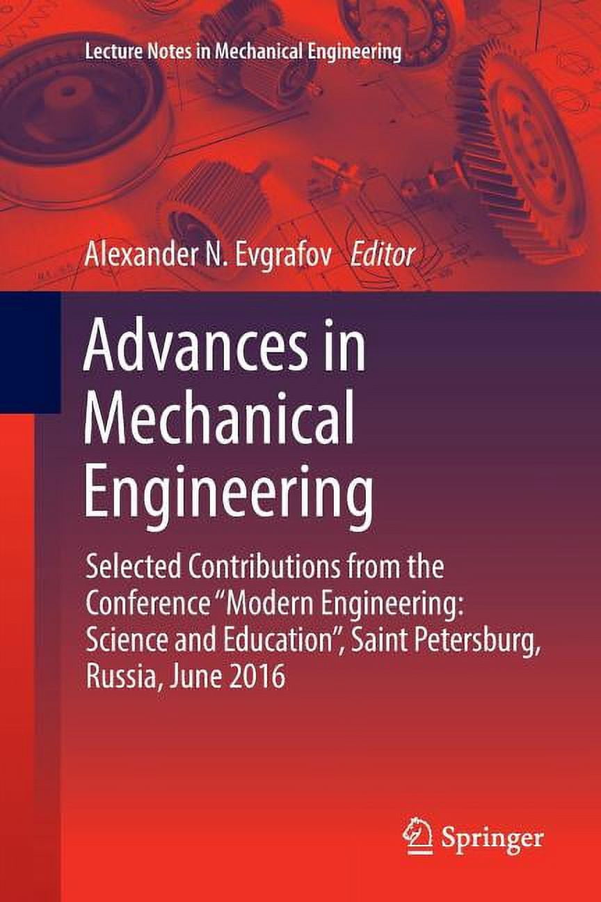 Lecture Notes in Mechanical Engineering Advances in Mechanical ...