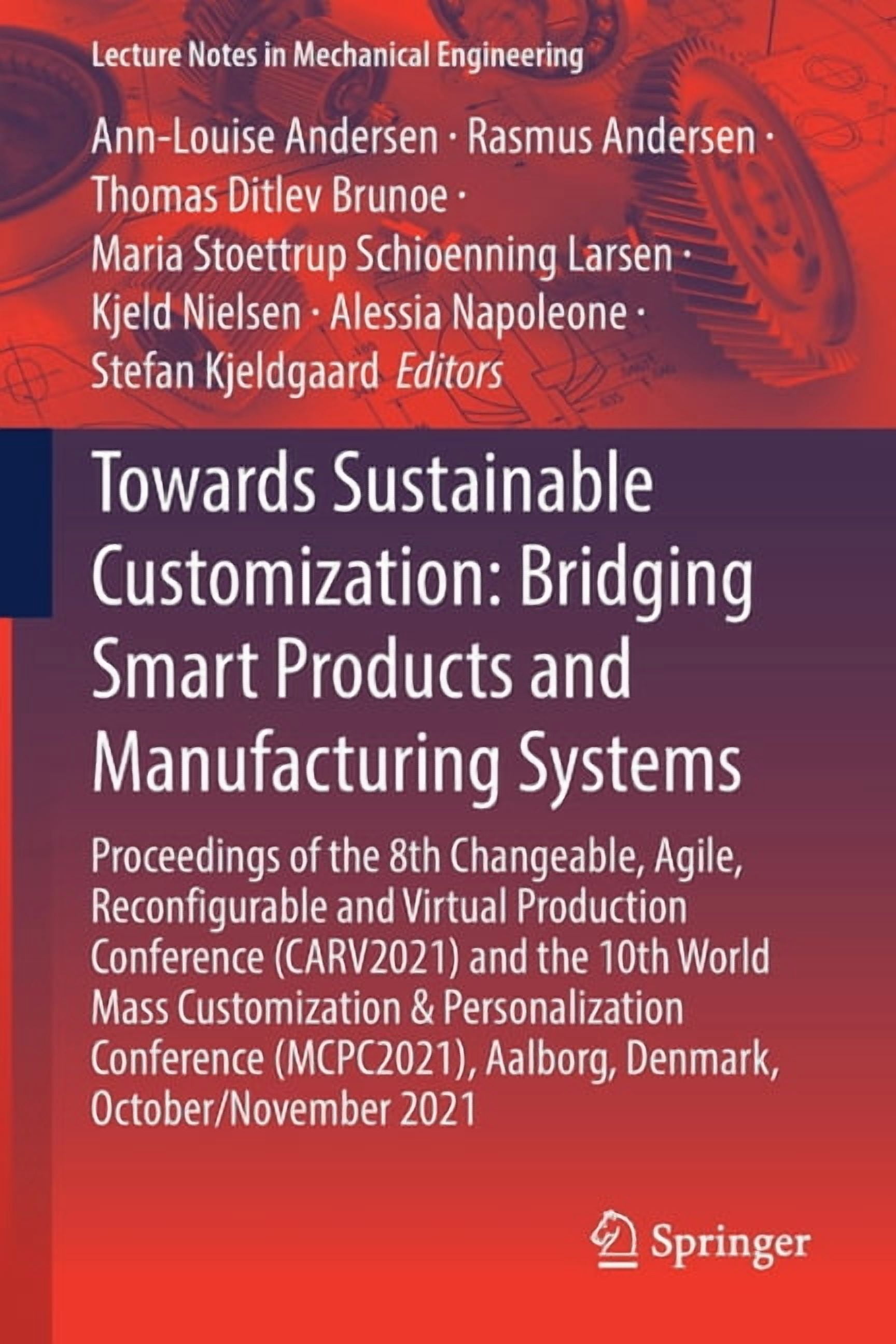 Lecture Notes in Mechanical Engineering Towards Sustainable ...