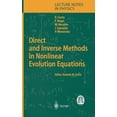 thumbnail image 1 of Lecture Notes in Physics Direct and Inverse Methods in Nonlinear Evolution Equations: Lectures Given at the C.I.M.E. Summer School Held in Cetrar, Book 632, (Hardcover), 1 of 1