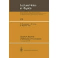 thumbnail image 1 of Lecture Notes in Physics Quantum Aspects of Optical Communications: Proceedings of a Workshop, Held at the Cnrs, Paris, France, 26-28 November 19, Book 378, (Paperback), 1 of 1