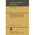 thumbnail image 1 of Lecture Notes in Statistics Mathematical Statistics and Probability Theory: Proceedings, Sixth International Conference, Wisla (Poland), 1978, Book 2, (Paperback), 1 of 1