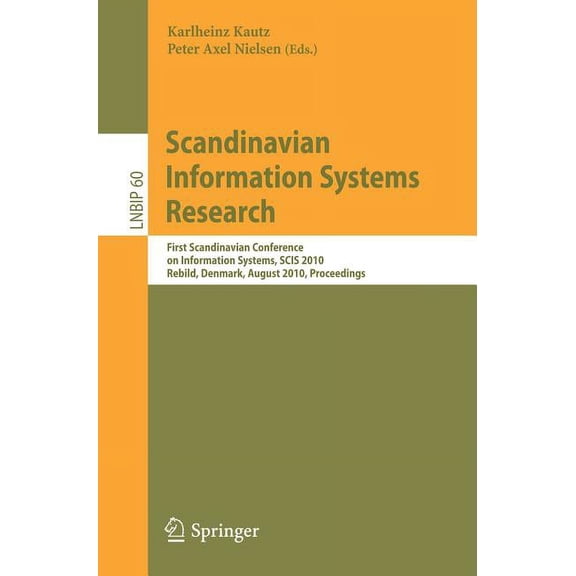 Lecture Notes in Business Information Pr Scandinavian Information Systems Research, Book 60, (Paperback)