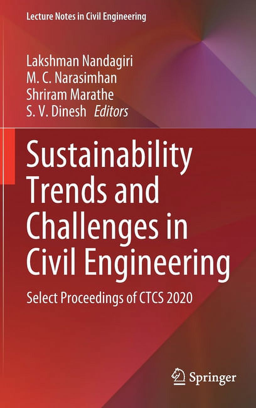 Lecture Notes in Civil Engineering Sustainability Trends and Challenges ...