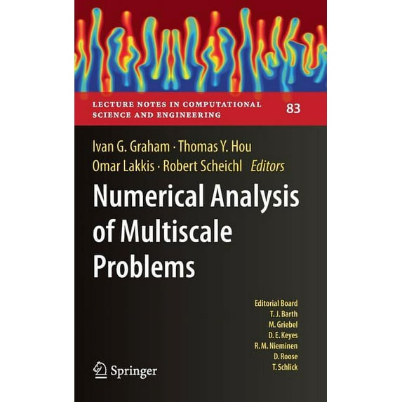 Lecture Notes in Computational Science a Numerical Analysis of Multiscale Problems, Book 83, (Hardcover)