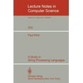 thumbnail image 1 of Lecture Notes in Computer Science A Study in String Processing Languages, Book 205, (Paperback), 1 of 1