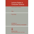 thumbnail image 1 of Lecture Notes in Computer Science A Study in String Processing Languages, Book 205, (Paperback), 1 of 1