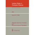 thumbnail image 1 of Lecture Notes in Computer Science Attribute Grammar Inversion and Source-To-Source Translation, Book 302, (Paperback), 1 of 1
