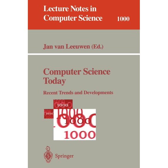 Lecture Notes in Computer Science Computer Science Today, Book 1000, (Paperback)