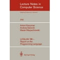 thumbnail image 1 of Lecture Notes in Computer Science Loglan '88 - Report on the Programming Language, Book 414, (Paperback), 1 of 1
