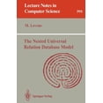 thumbnail image 1 of Lecture Notes in Computer Science The Nested Universal Relation Database Model, Book 595, (Paperback), 1 of 1