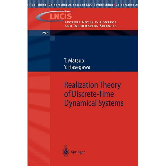Lecture Notes in Control and Information Realization Theory of Discrete-Time Dynamical Systems, Book 296, (Paperback)