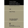 thumbnail image 1 of Lecture Notes in Economic and Mathematic Information Evaluation in Capital Markets, Book 268, (Paperback), 1 of 1