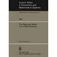 thumbnail image 1 of Lecture Notes in Economic and Mathematic The Resource Sector in an Open Economy, Book 200, (Paperback), 1 of 1