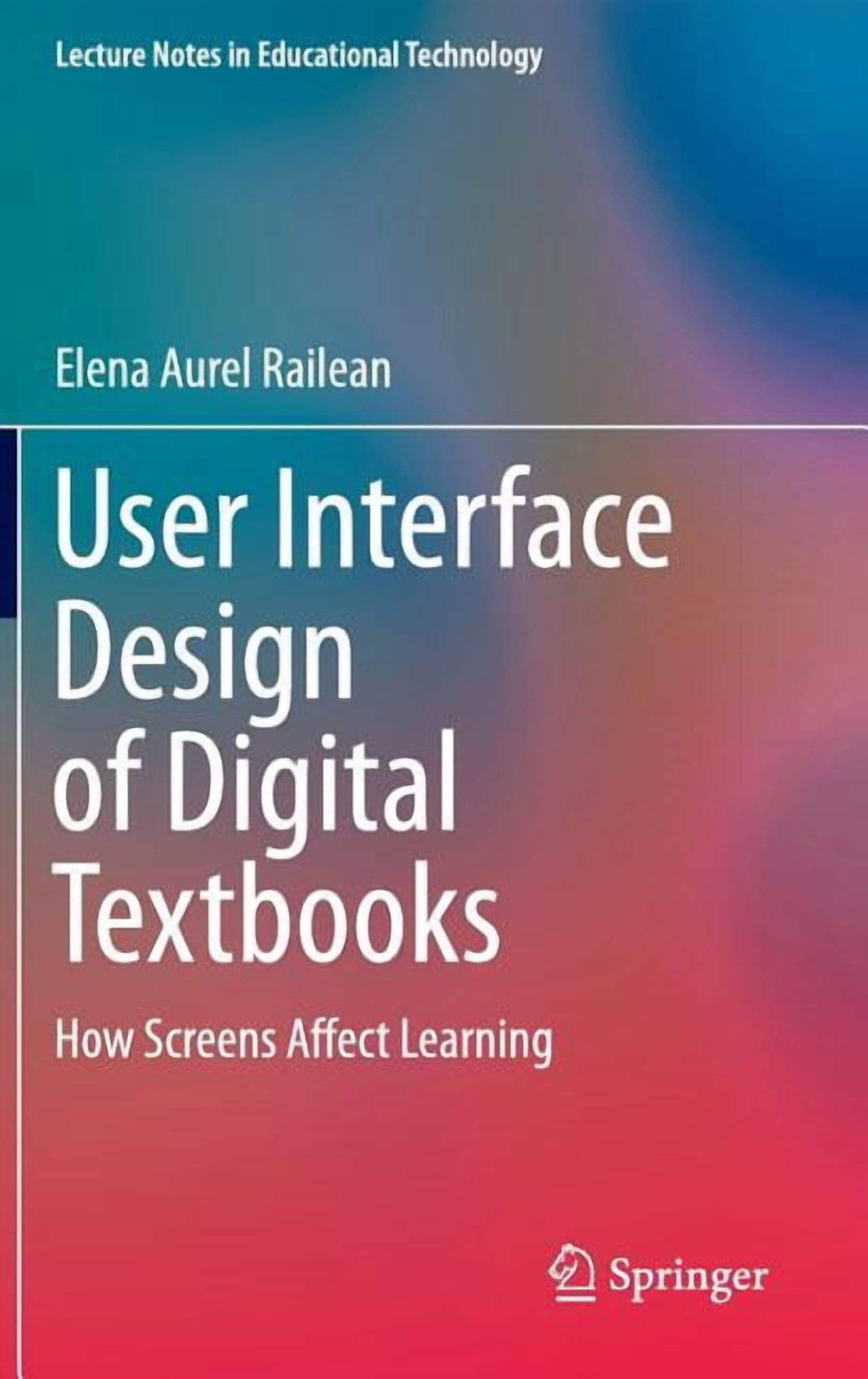 Learningbook Lecture Notes in Educational Technology User Interface Design of ...